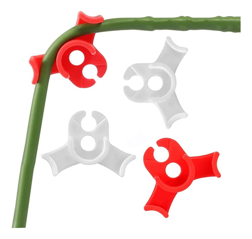 Clips De Entrenamiento De Plantas 90 Grados Color Blanco Y R