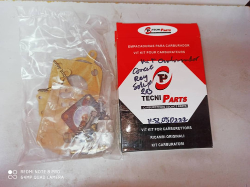 Kit De Carburador Corcel Del Rey Solex 2 Bocas