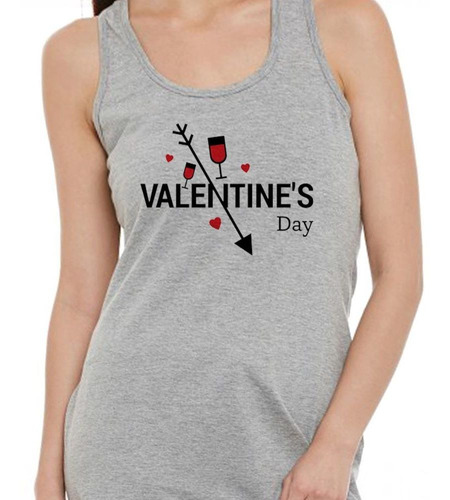 Musculosa Frase Valentines Day Dia De San Valentin