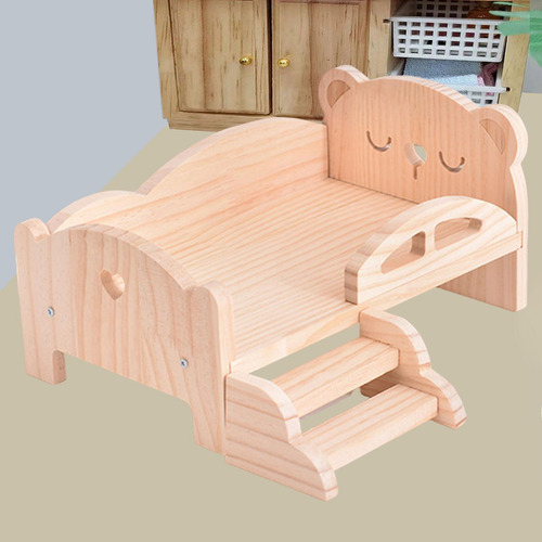 Simulación De De Madera Para Muñecas Bjd, Juguete De