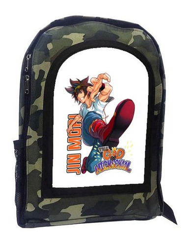 Mochila Camuflada The God Of High School A2