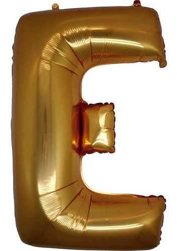 Imagem 1 de 1 de Balão Metalizado Letra 40cm - E