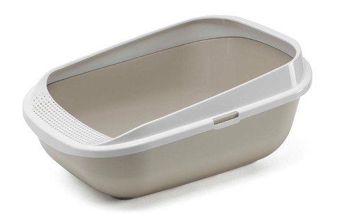 Arenero Sanitario Gatos Moderna Comfy Step Gris C289