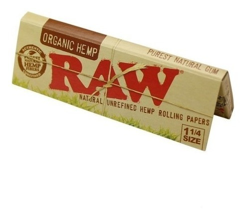 Papel Para Armar Organic Hemp Regular 1 1/4 50 U. / Raw