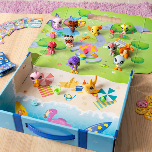 Set De Coleccionista Littlest Pet Shop Traveling Adventure G
