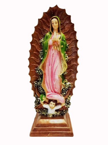 Virgen De Guadalupe Mediana. Escultura Jart