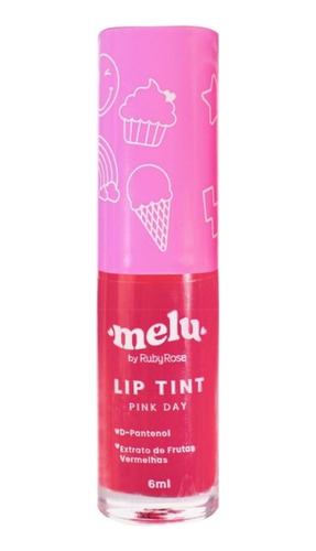 Lip Tint Para Lábios Cores Naturais Super Pigmentação Cor Pink Day