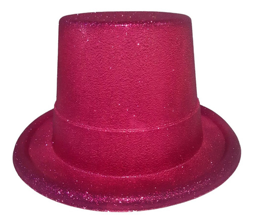 12 Sombrero Copa Mago Glitter Diamantina Color Especifico