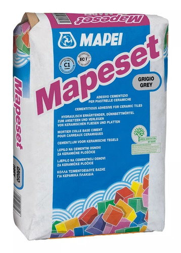 Pegamento Mapei Mapeset 25 Kg 