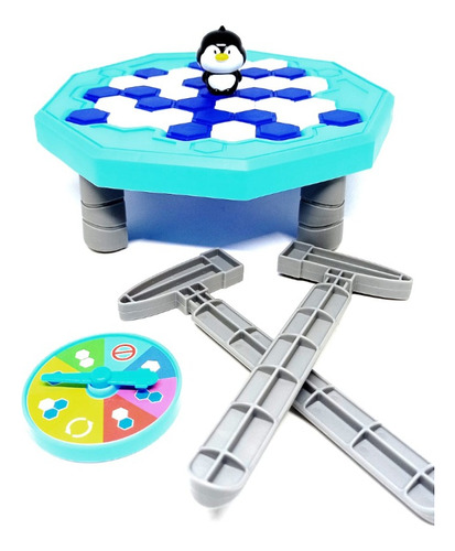 Juego De Mesa Pinguino Al Agua Rompe Hielo