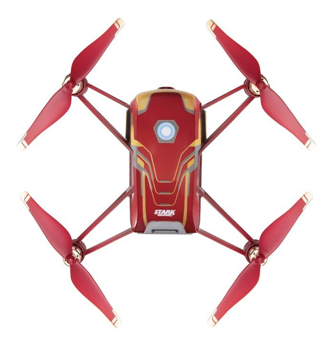 Mini drone Ryze DJI Tello Iron Man con cámara HD rojo