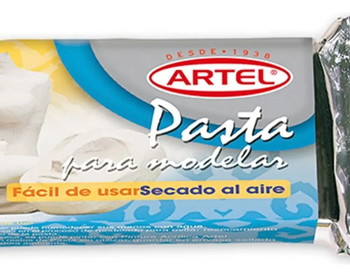 Pasta Modelar Secado Al Aire 1/2 Kg Artel
