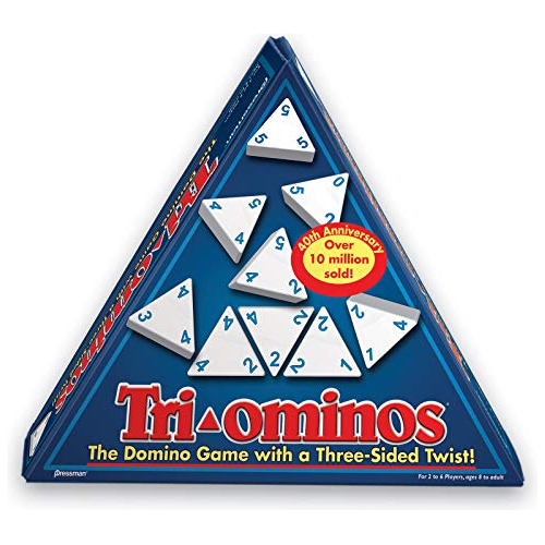 Tri-ominos - Edición De Viaje Con Fichas De Juego Livianas 