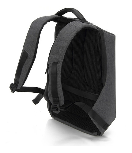 Mochila Getttech Safety P/laptop 15.6 , Candado (gms-22001) Color Negro