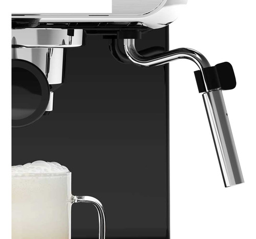 Cafetera Espresso Ken Brown Digital Bomba 15 Bar Cm-202 Negro