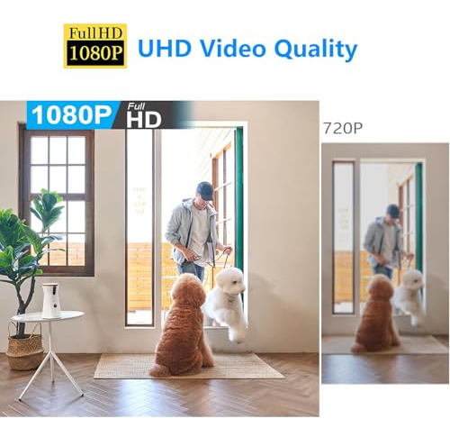 Cámara De Seguridad Hd1080p Con Wifi Inalámbrico Y Batería R