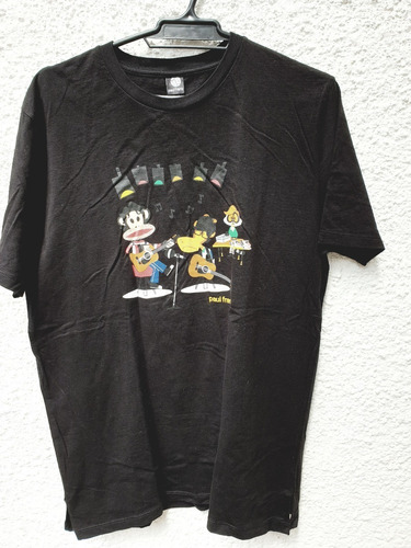 Camiseta Negra Paul Frank Talle Xl.