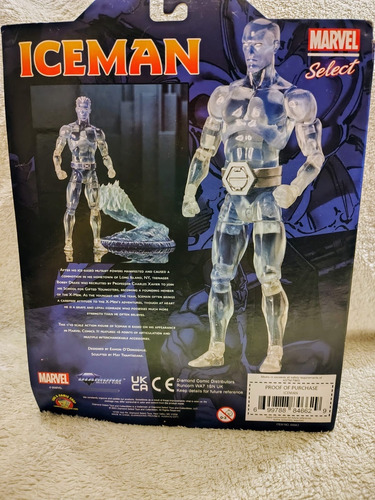 Marvel Select Iceman Figura Hombre Hielo X-men Blíster D 10