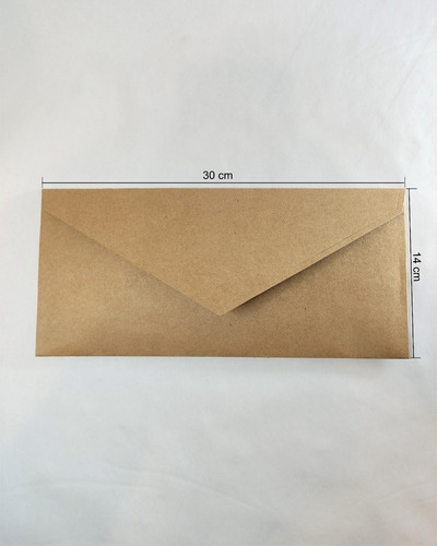 100 Envelopes Para Convite De Casamento Clássico Kraft