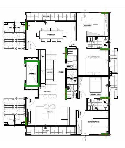 Imagen 2 de 15 de Departamento Imponente