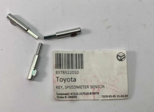 Pin Sensor De Velocimetro Toyota Autana Burbuja Original