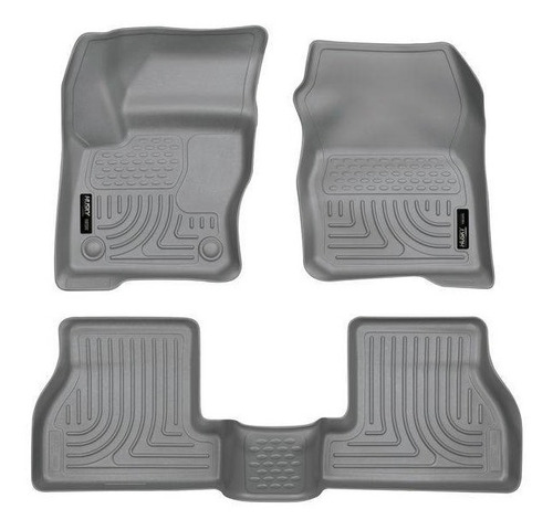 Husky Floorliners 1ra Y 2da Fila Gris Ford Focus 12-15