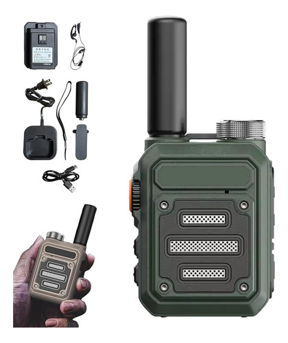 Radio Walkie Talkies Recargable Intercomunicador De Un Toque
