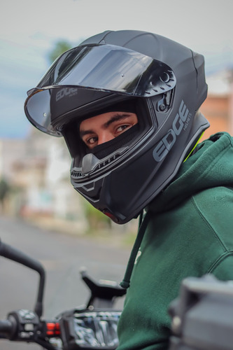 Casco Moto Edge Integral Cert Dot/ece Shangai Negro Rosa Negro Casco Edge Integral Certificacion Dot/ece Shangai Negro Xl