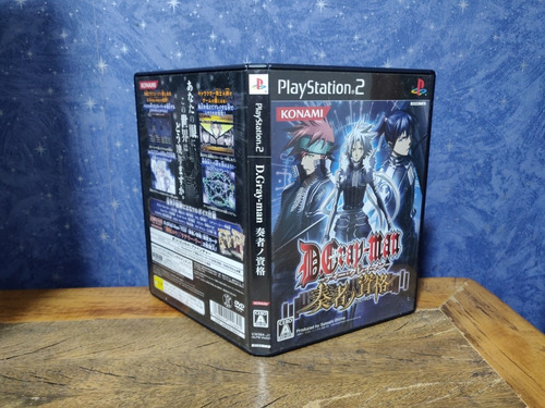 Jogo - D.gray-man: Sousha No Shikaku - Playstation 2 Ps2 (Usado)
