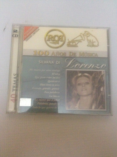  Silvana Di Lorenzo Album Doble Discos Compactos Original