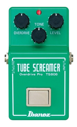 Pedal Ibanez Ts808 Overdrive Pro Tube Screamer - Oddity Color Verde