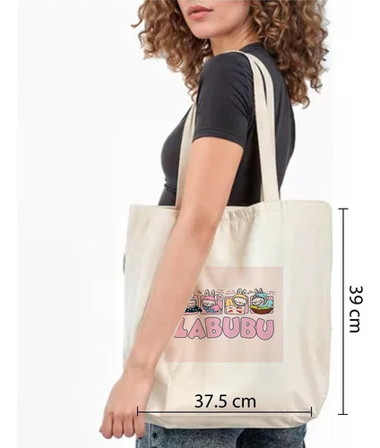 Tote Bag Bolsa De Labubu Modelo A Elegir
