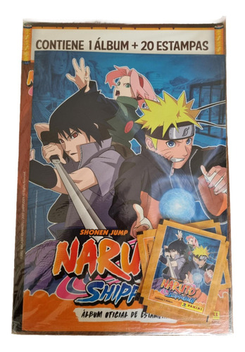 Álbum Naruto Shippuden Shonen Jump - Starter Pack - Panini