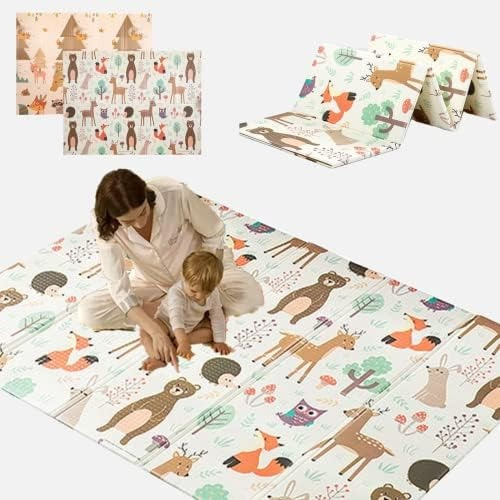 Alfombra Antigolpes Niño Bebe Con Bolso 150x200x2cm Premium