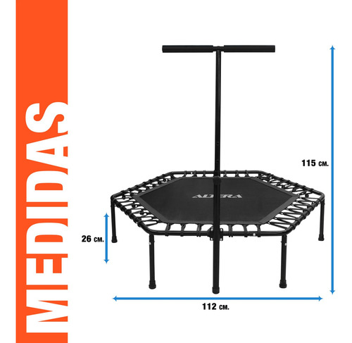 Altera Trampolin Ejercicio Fitness Aerobics Con Barra