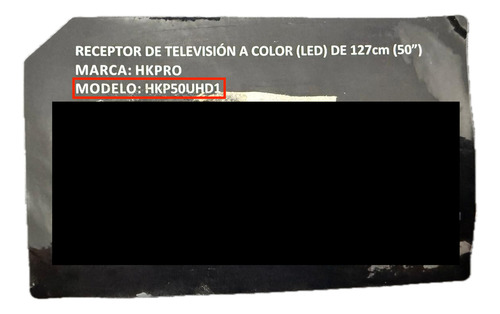 Tarjeta Fuente Hkpro Hkp50uhd1 Shg6004c-101h (Usado)