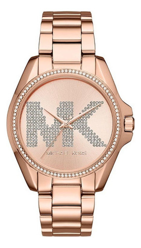 Modelo de relógio analógico da marca Michael Kors: Mk6556 Color Gold Ro