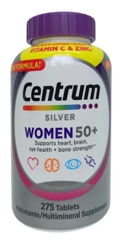 comprar Centrum Silver. Multivitaminico (mujer+50) 275 Cápsulas