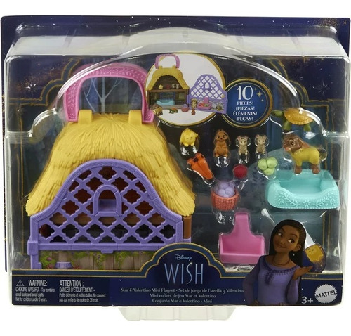 Disney's Wish Star & Valentino Playset Minifiguras