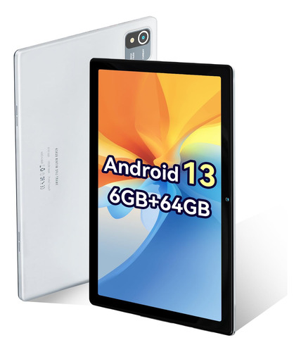 Lville Tablet Android 13, Tableta De 10 Pulgadas Con Procesa