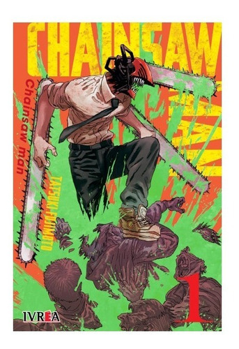 Chainsaw Man Manga Tomo 1 Ivrea Microcentro Lelab