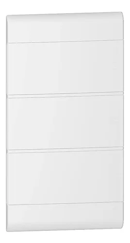 Caja Empotrable Plástica Easy9 Para 36 Polos Puerta Blanca