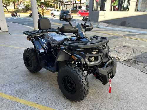 Quadriciclo Shineray Atv-200 0km Com Guincho Elétrico