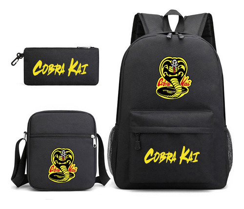 Nueva Mochila Periférica Karate Boy Cobra De La Serie De Tel