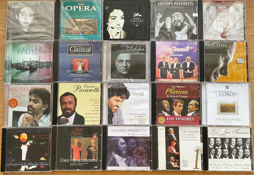 Lote De 29 Cds De Ópera, Música Clásica Y Música Del Mundo