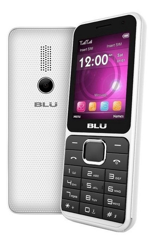 Celular Blu Tank X T630 Dual Sim Tela 2.4'' - Preto/branco