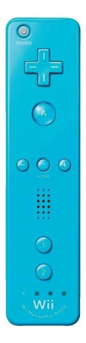 Controle joystick sem fio Nintendo Wii Remote Plus blue