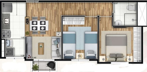 Imagem 13 de 14 de Apartamento - Ap07326 - 71010957