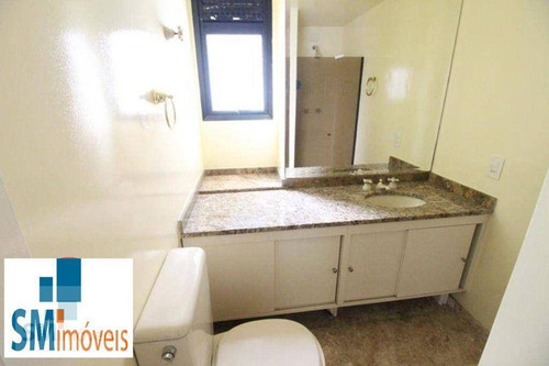 Imagem 12 de 15 de Apartamento Com 3 Dormitórios Para Alugar, 237 M² Por R$ 3.450/mês - Brooklin - São Paulo/sp - Ap3225