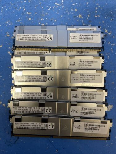 256gb (8x32gb) Sk Hynix 32gb Pc3-14900l Ddr3  Server Mem Ttq